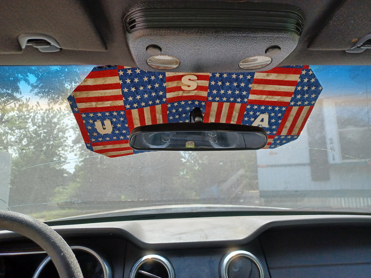 USA Car Visor