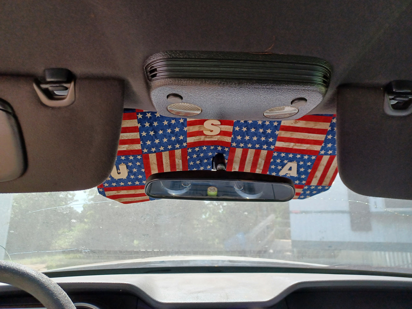 USA Car Visor
