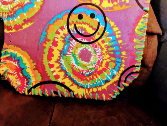 Tie-Dyed Car Visor